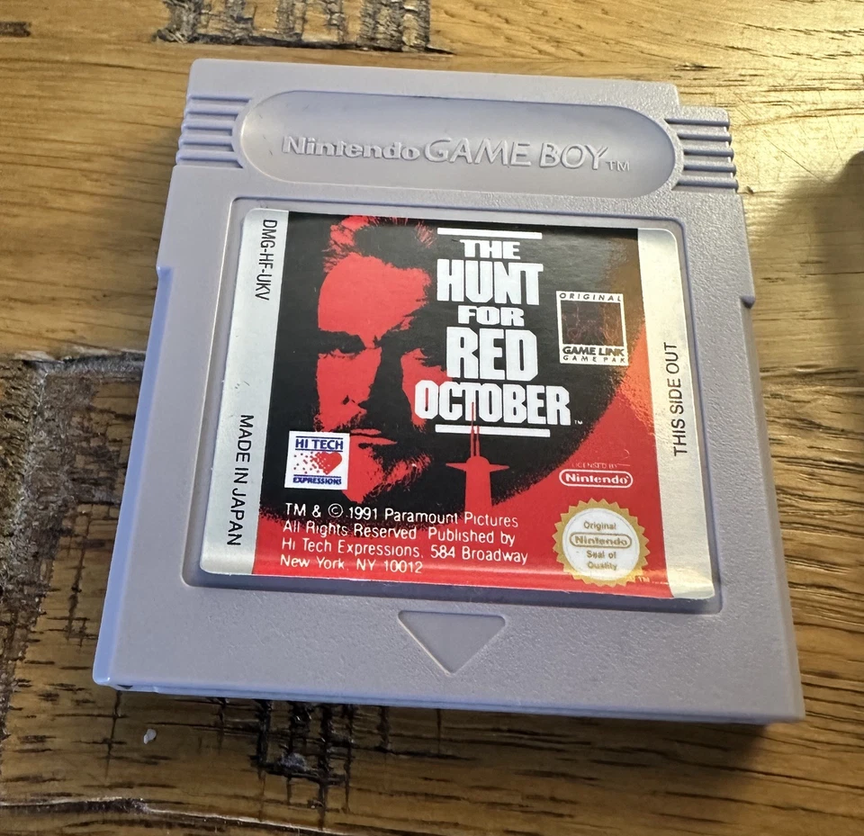 Nintendo Game Boy - The Hunt For Red October - Game & Instructions - UK Version - Image 4 of 4