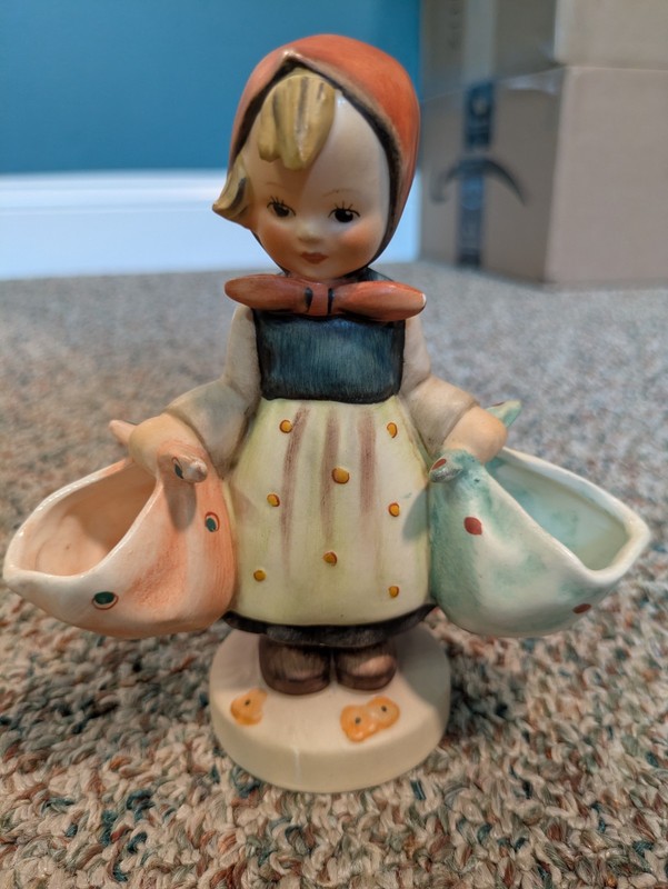 Vintage Goebel Hummel "Mother's Darling" Figurine Girl Collectible Figure
