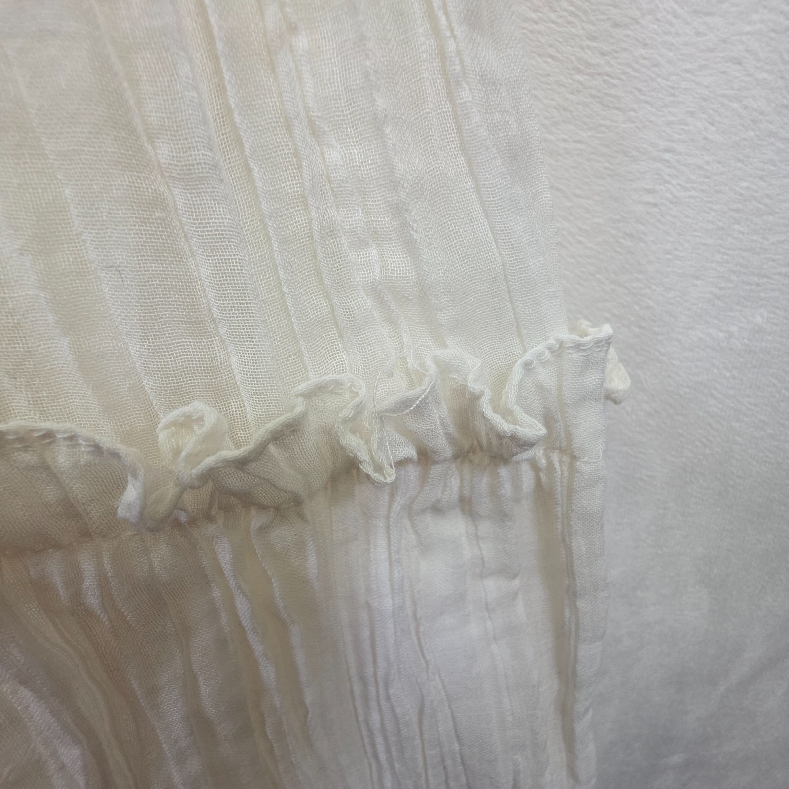 Vintage Gunne Sax Jessica Dress Womens 5 White Fl… - image 15