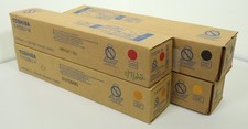Lot of 4 Toshiba T-FC50U Black Yellow Magenta Toner T-FC50U-K/Y/M