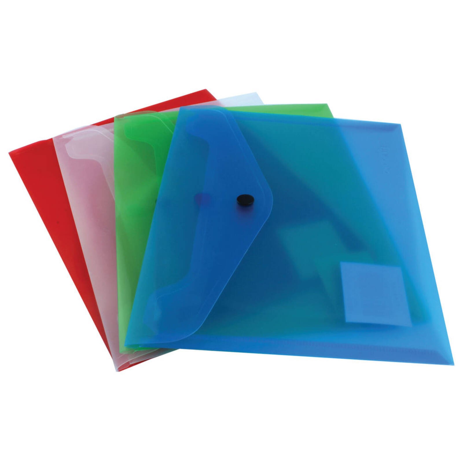 Q-Connect  Polypropylene Document Folder A5 Assorted (12 Pack)  - Image 7