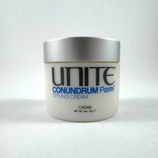 Unite Conundrum Paste Styling Hair Cream, Creme - 2oz