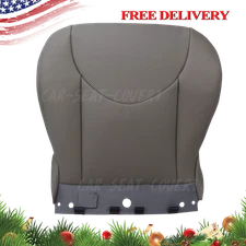 Fits 2006 to 2012 Toyota RAV4 Driver Bottom Leather Perforation Seat Cover GRAY