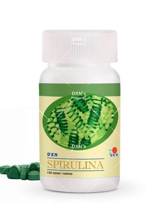 DXN100% Spirulina 120 Tablet X 250mg Super Food Chlorophyll Powerful Antioxidant