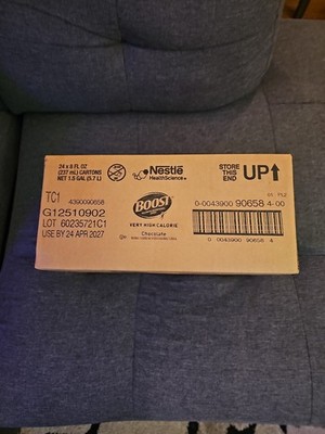 Boost VHC 8oz  24 Pack Chocolate NEW sealed case.  04/2027.