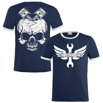 T-Shirt Schrauber Ich klär das Werkstatt KFZ Motorrad Moped Geschenk S bis 10XL