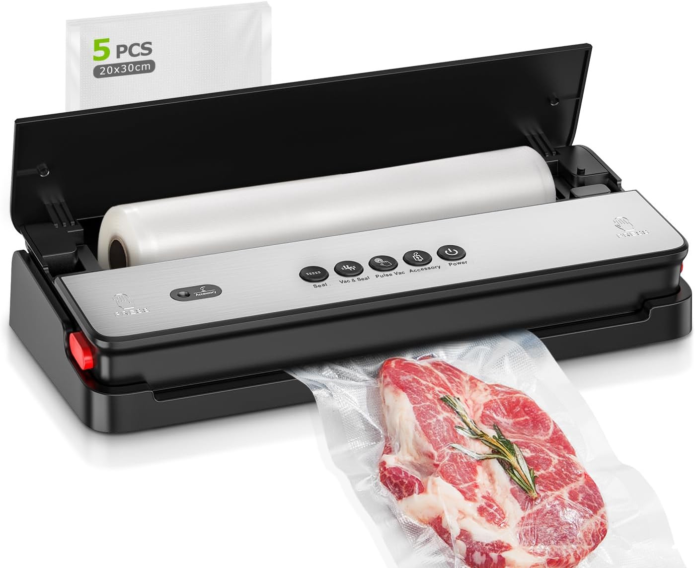 Macchina per Sottovuoto per Alimenti Secchi E Umidi Con Cutter Integrato, Contie