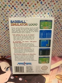 Baseball Simulator 1000 Nes Cib