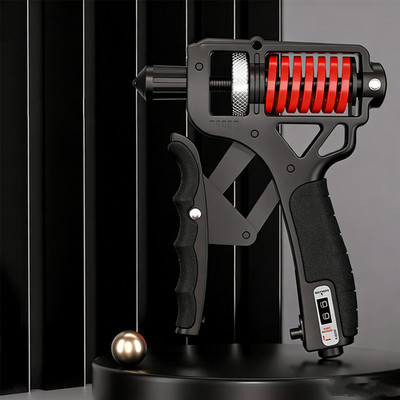Adjustable Hand Grip Strengthener with Electronic Counter, 11-364lb Resistance