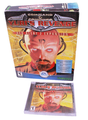 Command & Conquer Yuri's Revenge Red Alert 2 Expansion PC BIG BOX COMPLETE!