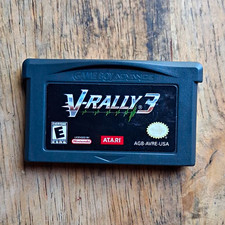 Atari V-Rally 3 Nintendo Game Boy Advance GBA NTSC-U/C E Racing Cartridge