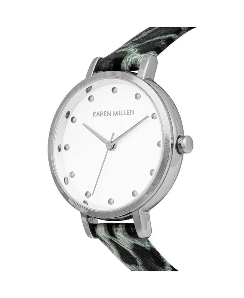 KAREN MILLEN Women Analog Quartz Casual Watch Classic Dress White Dial Waterproo - Imagem 2 de 2