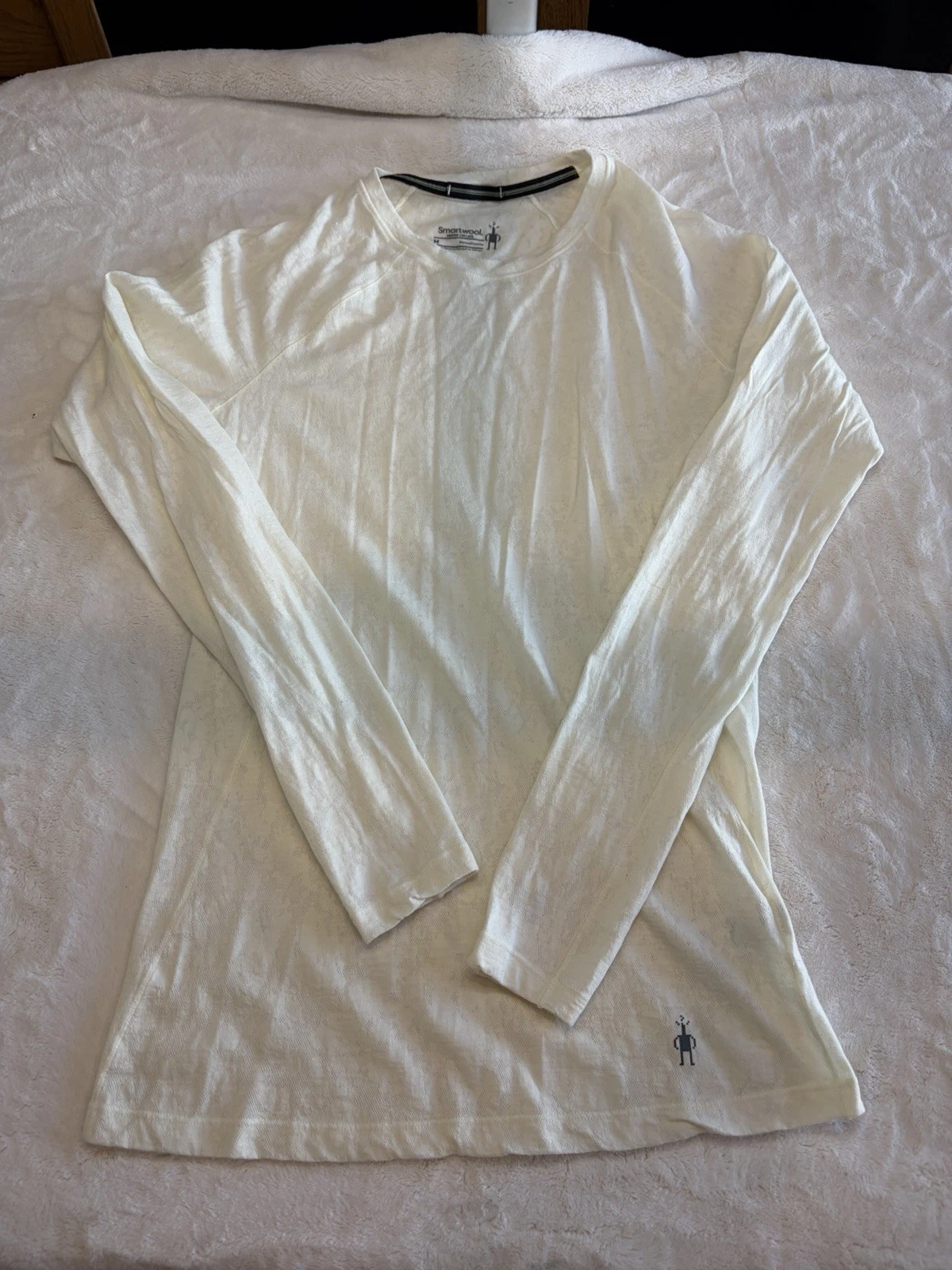 Smartwool Women’s Merino 150 Lace Base Layer Top White/Cream Sz M
Opens in a new window or tab
