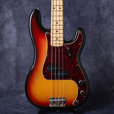 Fender Precision Bass 1972 Sunburst Used Electric Bass  1966
