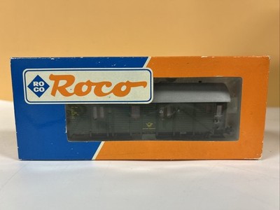 Roco 44255 H0 Railway Post Car 4272 Han Of The DB Era 3 Well Preserved In OVP