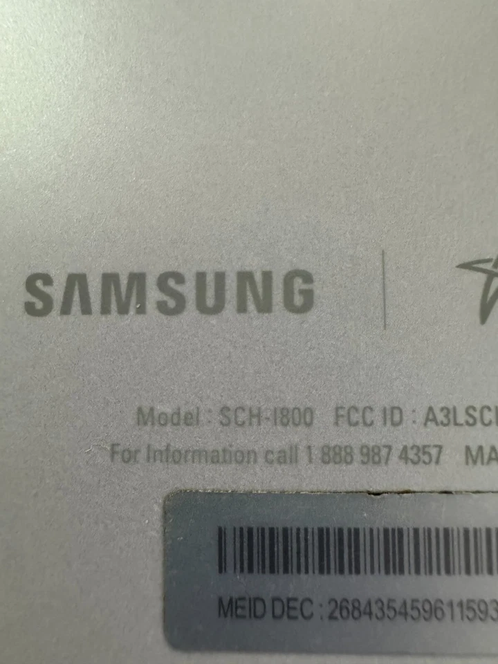 Samsung Galaxy Tab SCH-I800 2 ГБ, Wi-Fi + 3G мобильная связь США, 7 дюймов - черный - Изображение 3 из 3