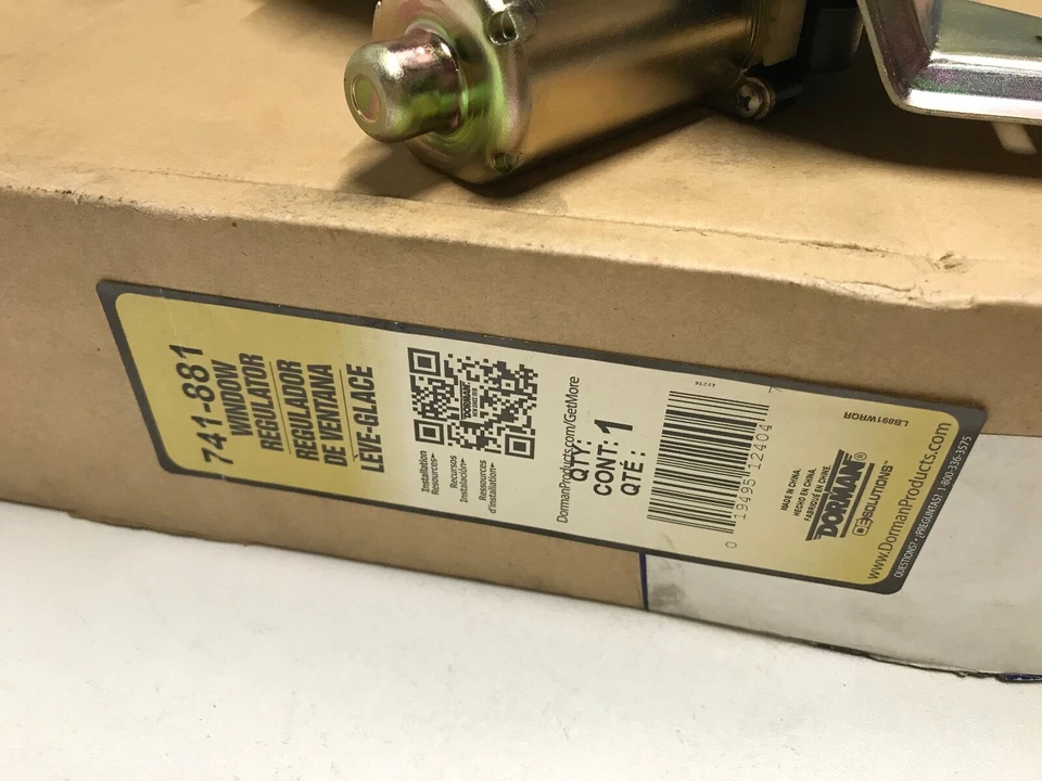 Conjunto de motor y regulador de ventana eléctrica OE Dorman delantero derecho para Monte Carlo Foto 3 de 3