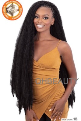 OBSESSION SYNTHETISCHER HÄKELZOPF 3X VORGEFLUFFT - POPPIN TWIST 28 ZOLL