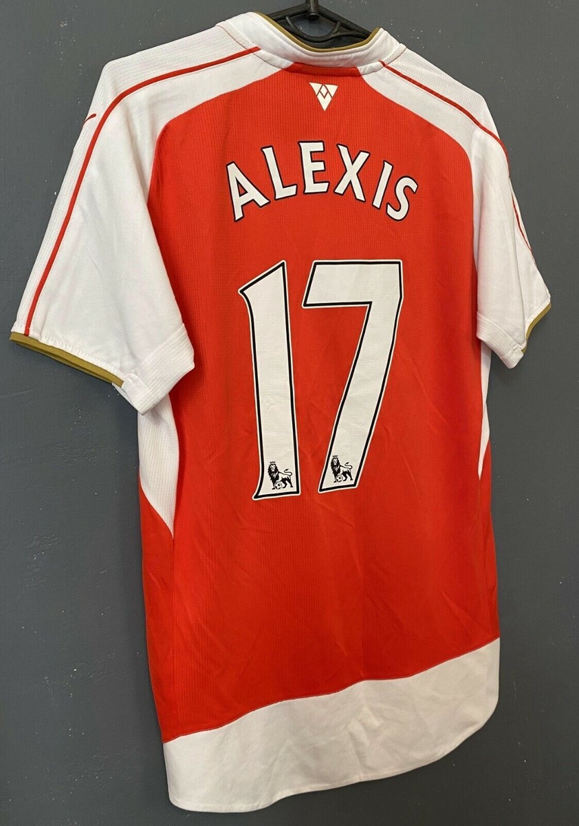 ALEXIS SANCHEZ MEN PUMA FC ARSENAL 2015/2016 SOCCER FOOTBALL SHIRT