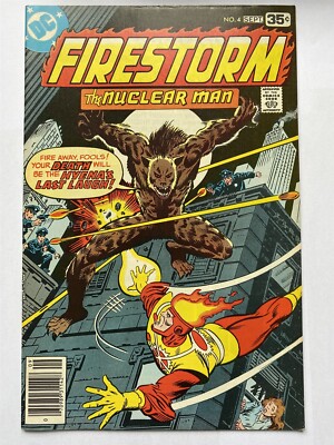 Firestorm the Nuclear Man #4 DC Comics 1978 Sehr guter Zustand