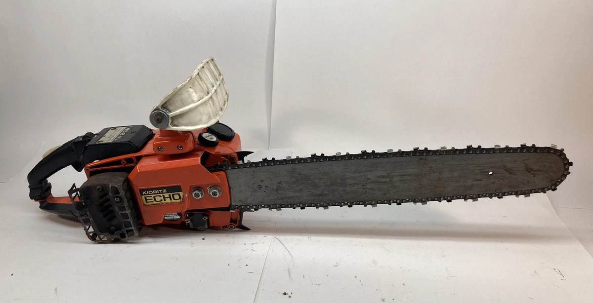 Echo 452VL Chainsaw w Bar Chain Vintage Runs Idles Great 22.5 Inch Bar