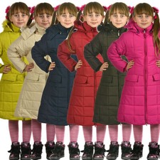 Mädchen Jacke Winterjacke Parka Mantel  Schn...