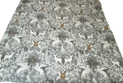 Pottery Barn Teen Harry Potter Comforter Magical Damask Mystic Gray Full Queen