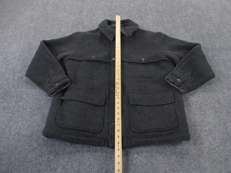 LL Bean куртка мужская L фланелевая подкладка открытый туризм работы сарая фермы пальто тяжелый - Изображение 3 из 4