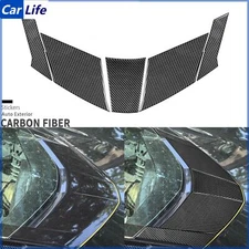 Real Carbon Fiber Exterior Engine Panel Cover For Chevrolet Corvette C8 2020-25