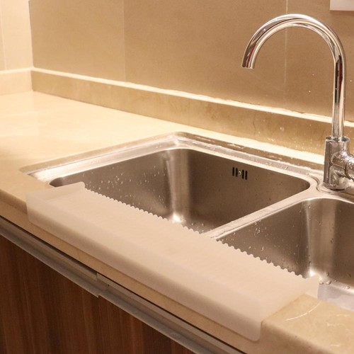 Silicone Sink Edge Protector Splash Guard Sink Edge Guard for Kitchen Countertop - Picture 15 of 15