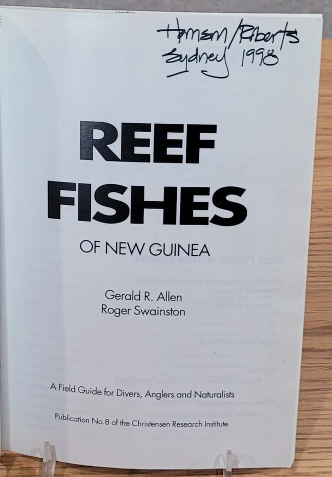 Reef Fishes of New Guinea by Gerald R. Allen & Roger Swainston - Image 2 of 4