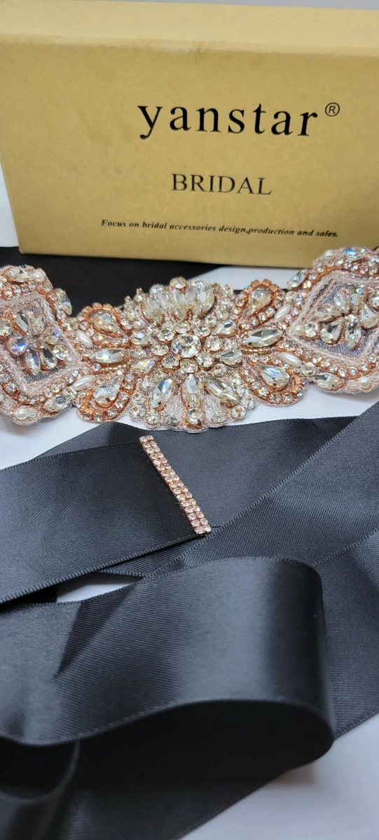 Black Bridal Belts and Sashes for sale | eBay Black Bridal Belts and Sashes for sale | eBay