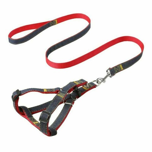Small Dog Pet Puppy Harness And Leash Set Breathable Mesh Vest Chest Strap XS-XL - Picture 22 of 22