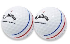 24 Golf Balls- Callaway Chrome Soft / X Mix - AAAAA