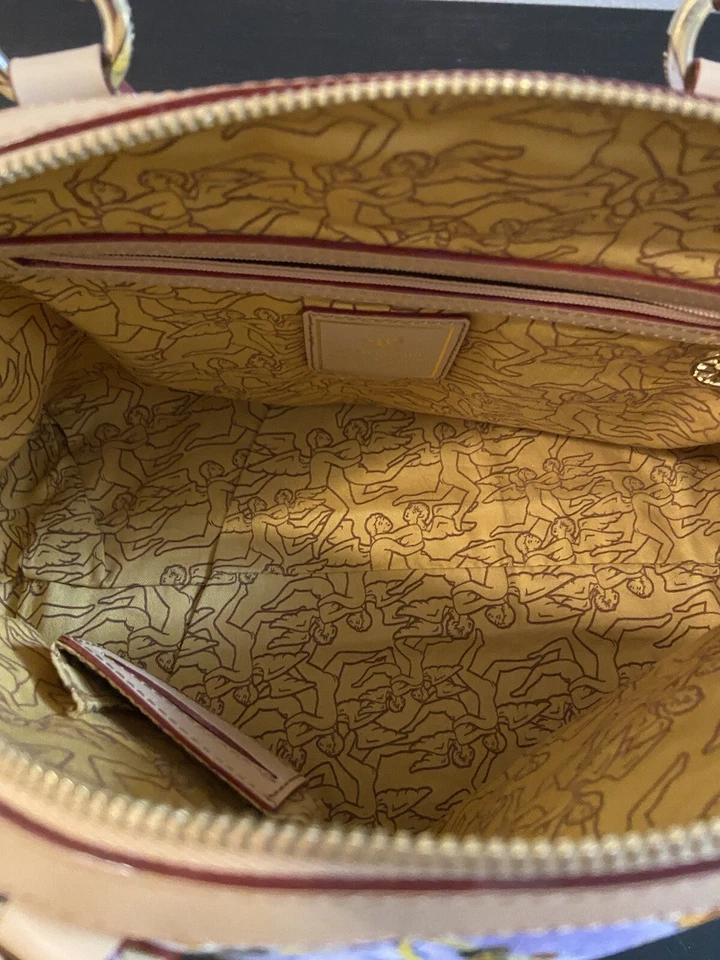 PIERO GUIDI Magic Circus Cherie Handle Bag With Charm No Crossbody Strap - Image 4 of 4