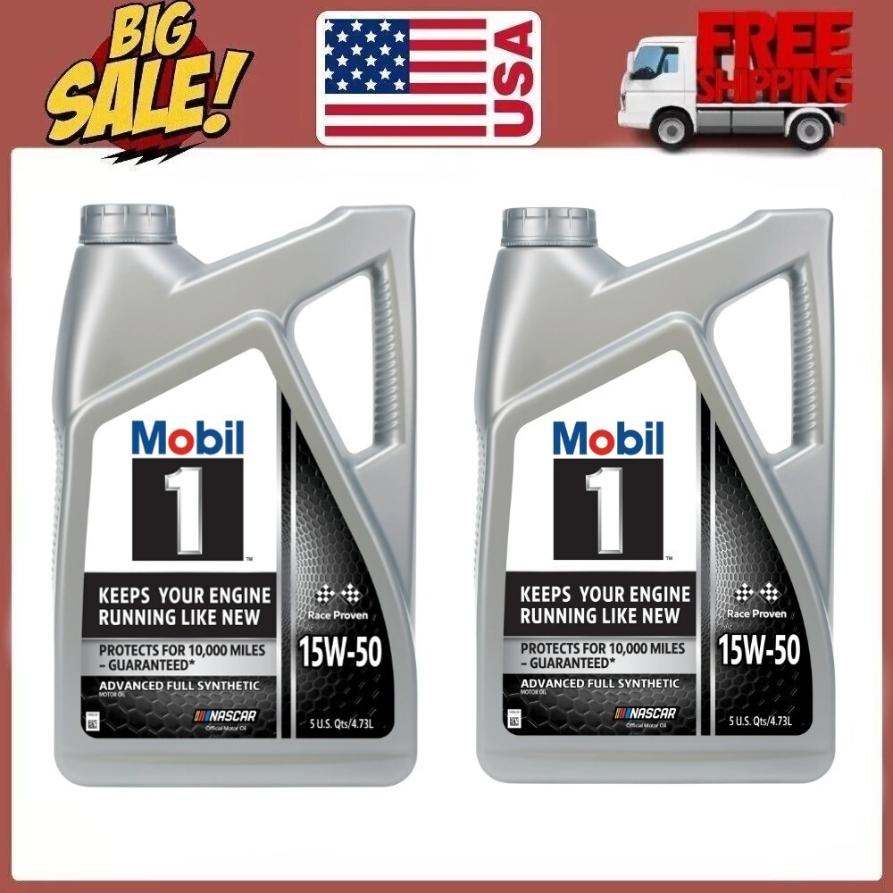 15w-50, 5 Quart