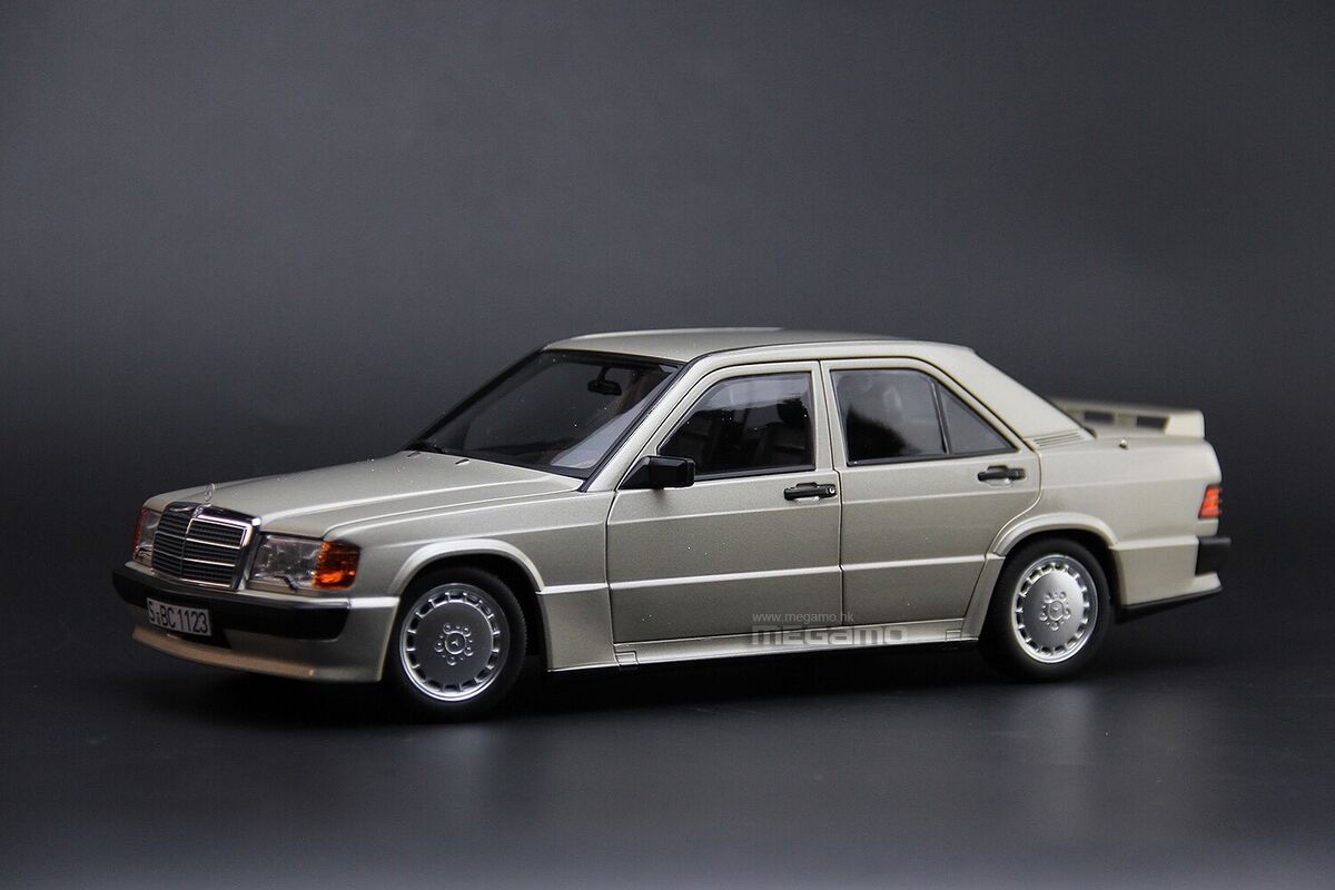 1/18 Norev Mercedes-Benz 190E 2.3-16 W201 Smoke Silver 1984 1/18 Norev Mercedes-Benz 190E 2.3-16 W201 Smoke Silver 1984
