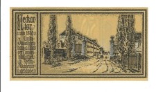 Notgeld - Stuttgart - Stadt Stuttgart - 50 Pf. - 1922 - Bst. "O" - Neckartor