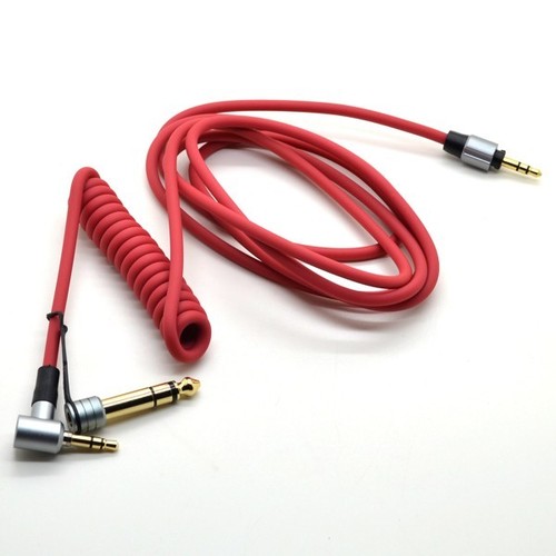 3.5mm (6.5mm) sostituzione Jack Audio Cavo Aux Filo a Spirale Cavo Beats by  Dr. Dre | eBay