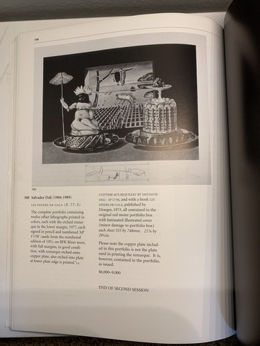 Sotheby’s 7124 Old Master 19th & 20th Century Prints Catalog NY 1998 Picasso - Picture 5 of 8
