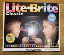 Basic Fun Lite-Brite Ultimate Classic Retro and Vintage Toy, Gift for Girls and 