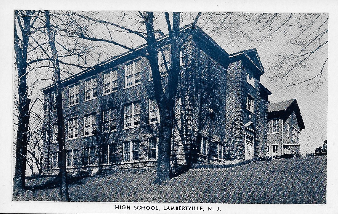 High School Lambertville NJ vintage postcard not postally used eBay