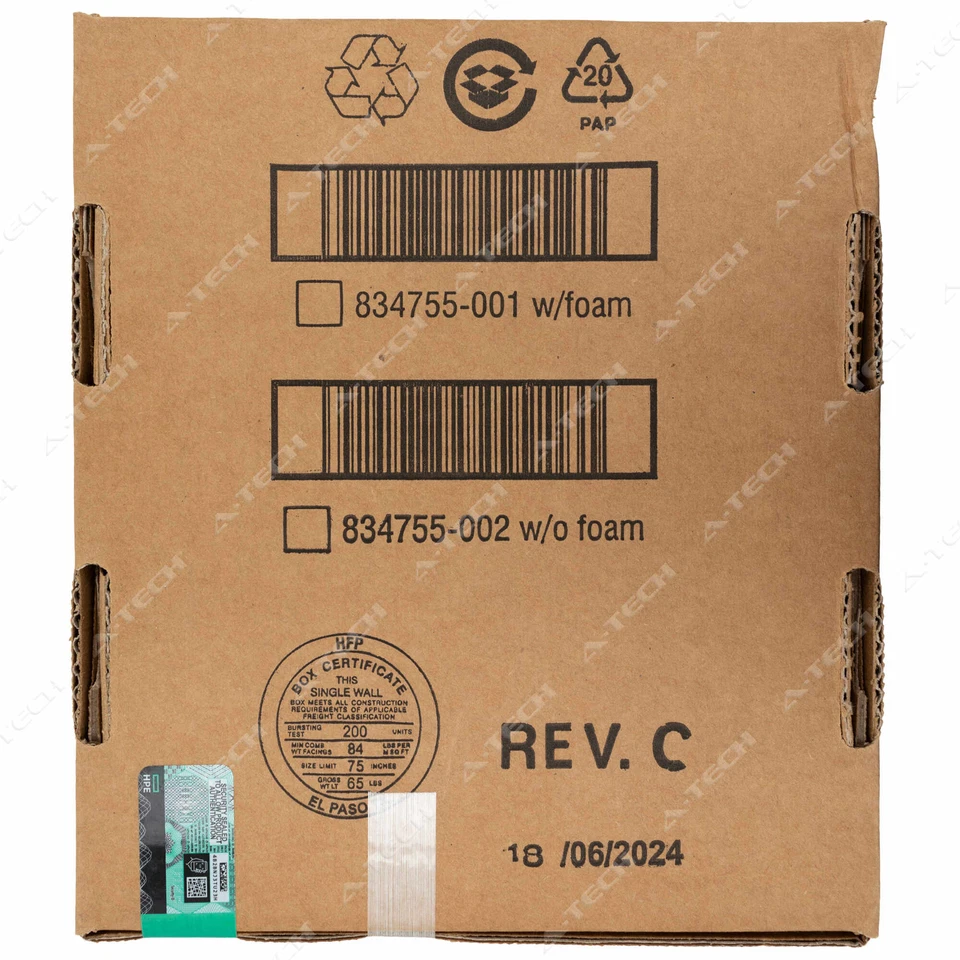 HP 64GB DDR4-3200 ECC RDIMM P06035R-B21/P06035-B21 HPE Factory Sealed Memory RAM - Image 2 of 3