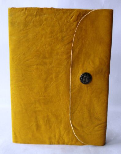 Leather Office Diary Indien Handmade Crush leather schools Notebook set -3 - Picture 8 of 10