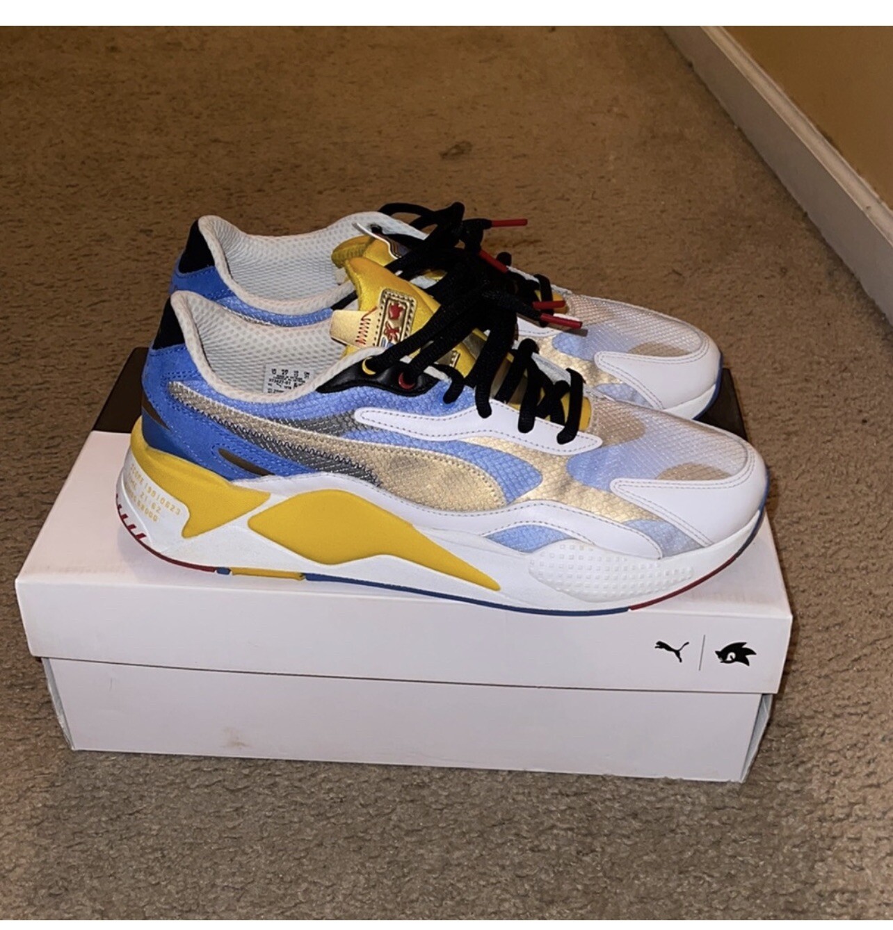 Puma RSX3 Sonic the Hedgehog Gem
