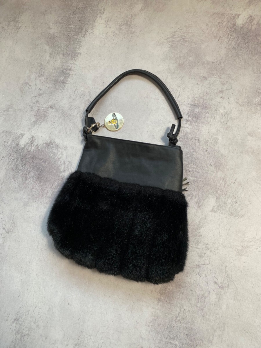 Vivienne Westwood Fur Leather Hand Bag | eBay