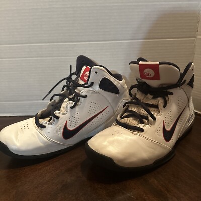 Nike Men's Air Max Bb The Real Deal Full Court 2 High Tops 488105-102 Size 9