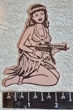 Magpul Hula Girl/ Machine Gun Logo Stickers/Decal Shot Show 2025 Tactical AR AK