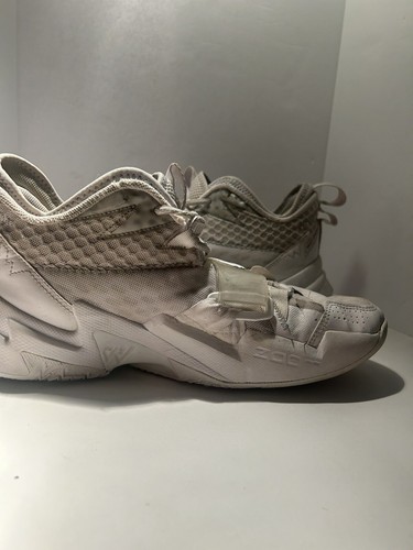Scarpe Nike Air Jordan Why Not ZERO.3 Westbrook Triple bianche CD3003-103 US taglia 10 - Foto 6 di 22