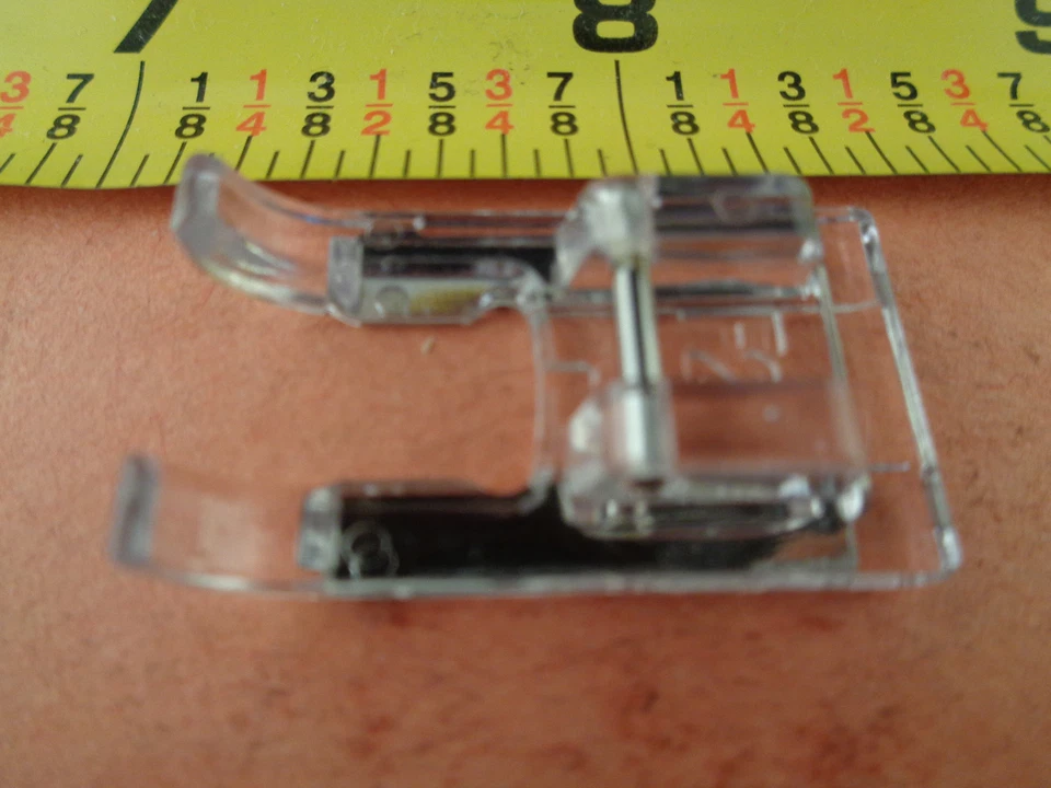 Genuine Janome Open Toe Clear Zigzag Foot 7mm Singer Babylock Brother Kenmore  - Image 3 of 3